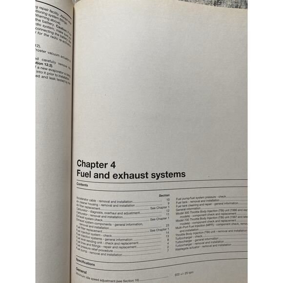 Haynes General Motors Repair Manual 1982-1994 #38015(766) Reference Book - Picture 10 of 10
